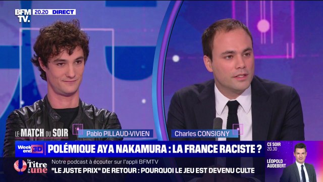 LE MATCH DU SOIR - Charles Consigny sur Aya Nakamura: Les polémiques à son sujet sont dérisoires. Elle sera peut-être le seul moment agréable de tous les Jeux Olympiques de Paris
