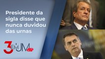 Costa Neto diz que PL questionou eleições por pressão de Bolsonaro