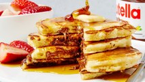 Nutella-Stuffed Pancakes Are The Upgrade Your Breakfast Game Needs