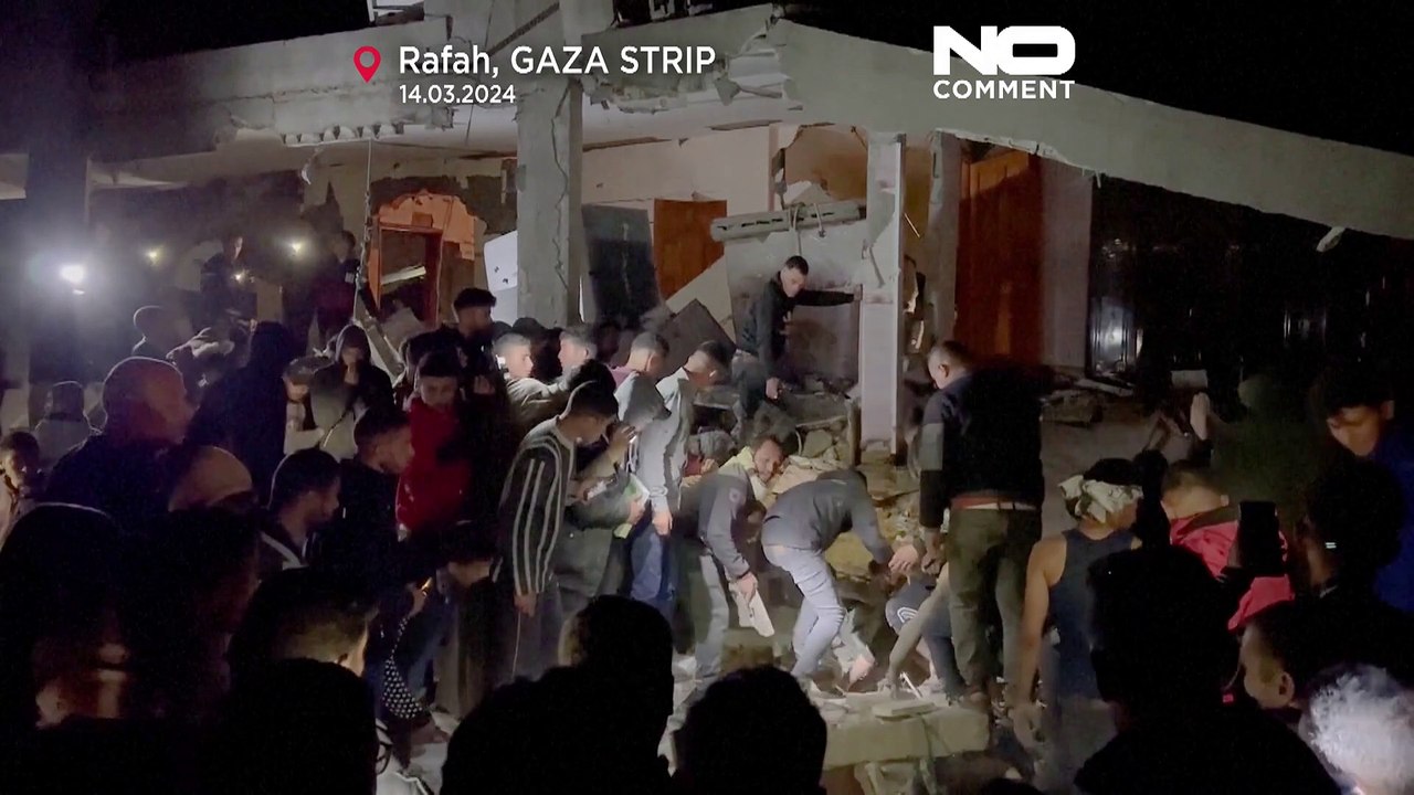 Nach israelischem Luftangriff in Rafah: Rettungskräfte suchen nach Überlebenden