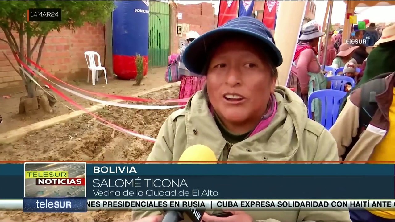 Continúa instalación de gas natural en Bolivia