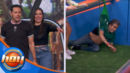 El futbolito se puso tan bueno que Raúl Araiza casi pierde la camiseta