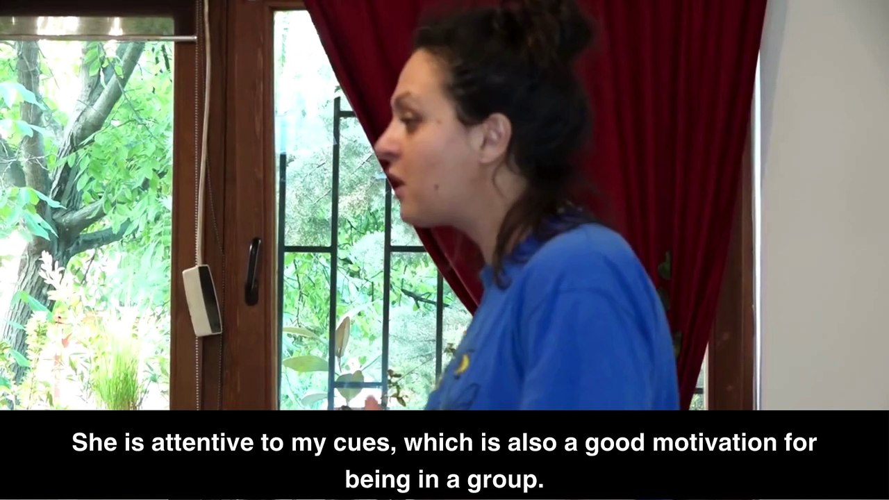 Meet Ilina Georgieva, a 20-year-old girl with Down syndrome who vigorously moves forward.