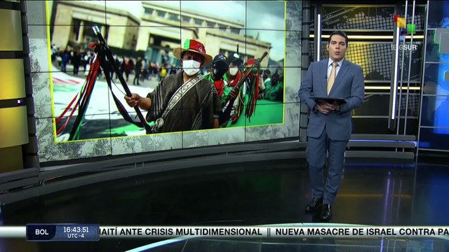 Representantes de la minga entregarán documentos con las exigencias al presidente de Colombia Gustavo Petro