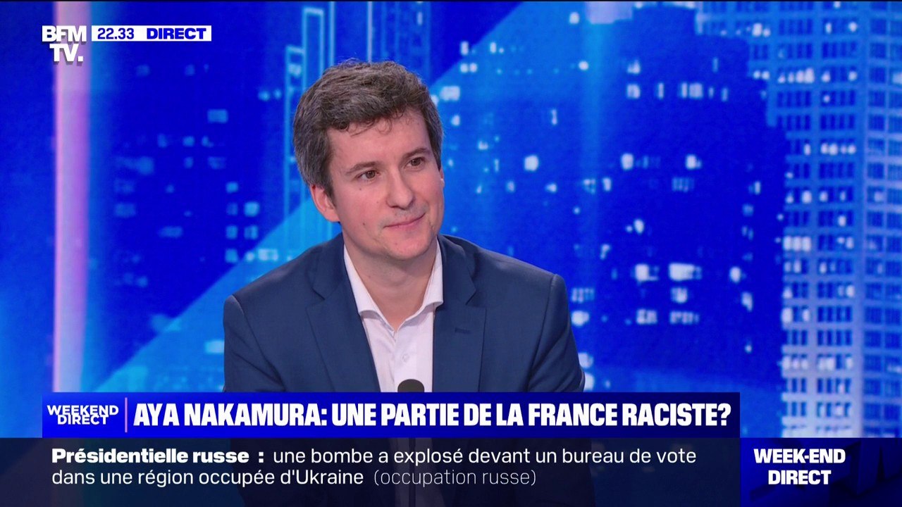 Publications racistes visant Aya Nakamura: "Ça doit nous interpeller sur une forme de racisme décomplexé qui s'exprime à ciel ouvert", estime Mathieu Maucort (délégué interministériel à la jeunesse)