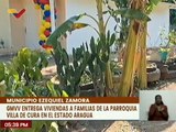 Aragua | GMVV entrega 5 viviendas dignas a familias del municipio Ezequiel Zamora