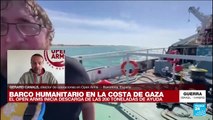 Gerard Canals: 'Construimos un muelle en Gaza con restos de edificios que han caído por la guerra'