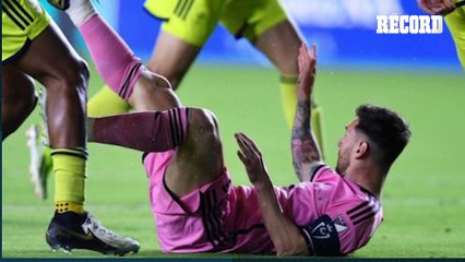 LEO MESSI en RIESGO de NO jugar ante RAYADOS