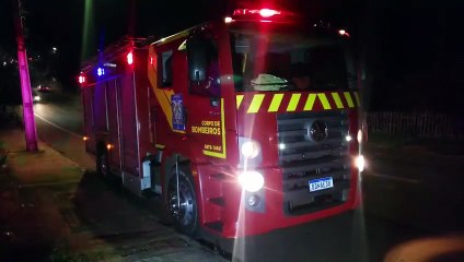 Bombeiros atendem possível incêndio no Brasília