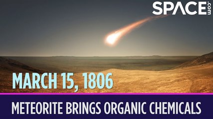 OTD In Space – March 15: Alais Meteorite Brings Organic Chemicals From Space