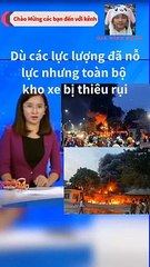 Vụ cháy 232 mô tô tang vật ở Bình Thuận là do 1 công an bất cẩn vứt tàn thuốc