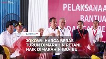 Jokowi: Kalau Harga Beras Turun Dimarahi Petani, Kalau Naik Saya Dimarahi Ibu-Ibu