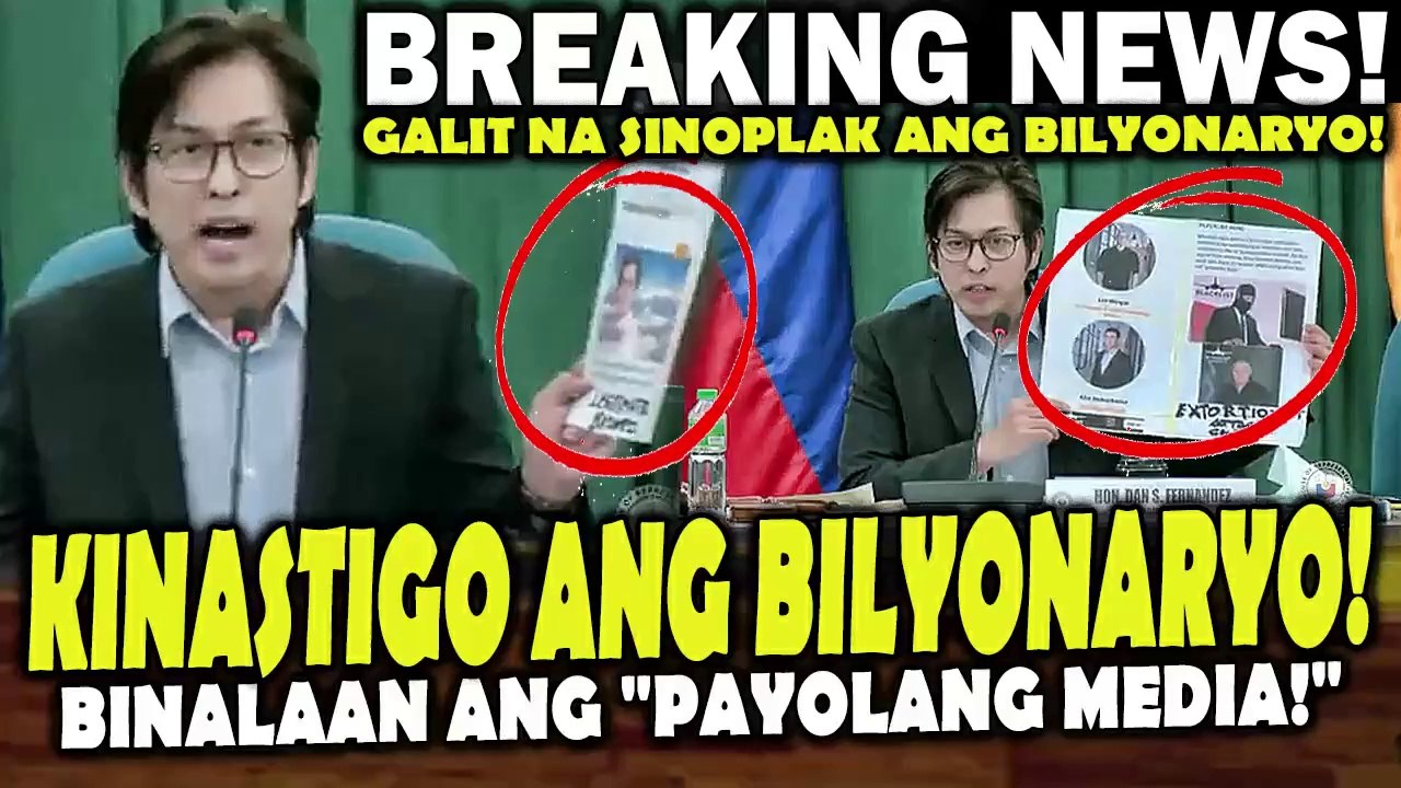 Emosyonal na nanggagalaiti sa galit si Cong.Dan sa media na nagpapalaganap ng Fake News sa kanya