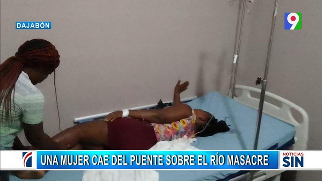 Mujer cae de puente fronterizo entre Dajabón y Juana Méndez | Emisión Estelar SIN
