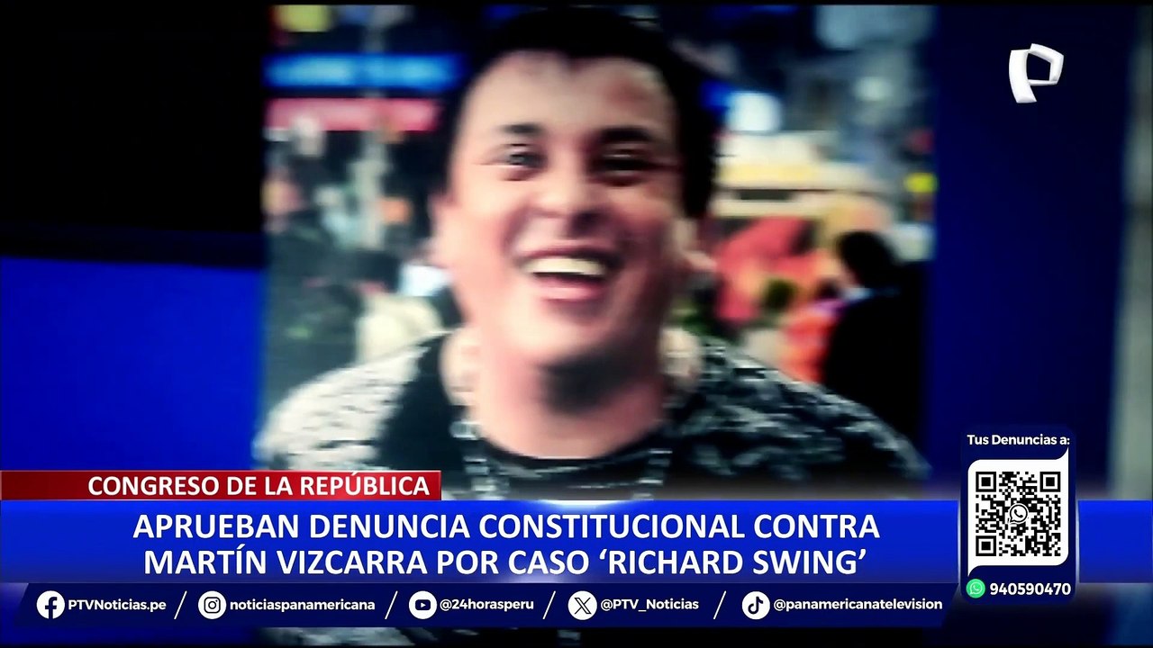 Martín Vizcarra: Congreso aprueba que sea procesado penalmente por contratación de Richard Swing