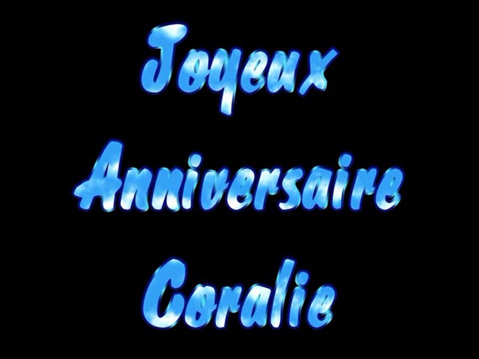 Anniversaire Coralie, 1 avril 2008