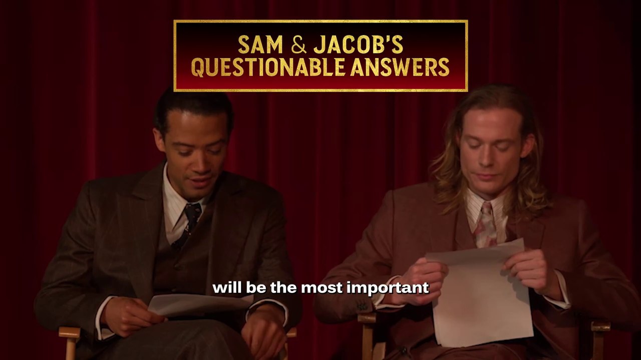 Jacob Anderson & Sam Reid Answer Fan Questions About Season 2 of Interview with the Vampire (2022) 1080p - Jam Reiderson (Three Clips Merged Together)