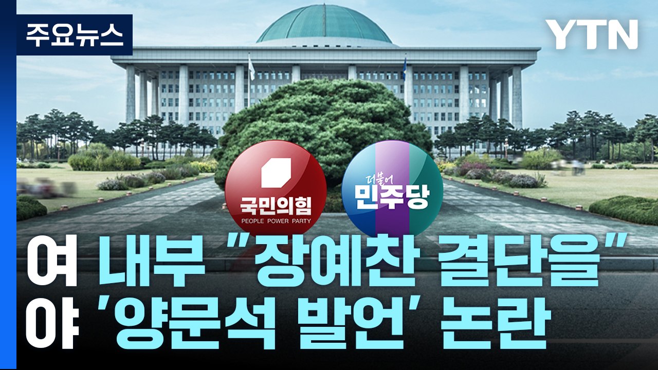 與 내부서 "장예찬 결단해야"...이재명, 양문석 논란에 "표현의 자유" / YTN