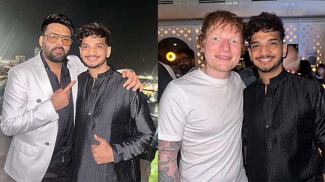 Munawar Faruqui Kapil Sharma Ed Sheeran Party Photo Viral, Public Reaction ‘Kapil Ke Show Me…