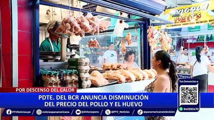 ¡Buenas noticas! Precio del pollo y huevo comenzarán a descender este mes