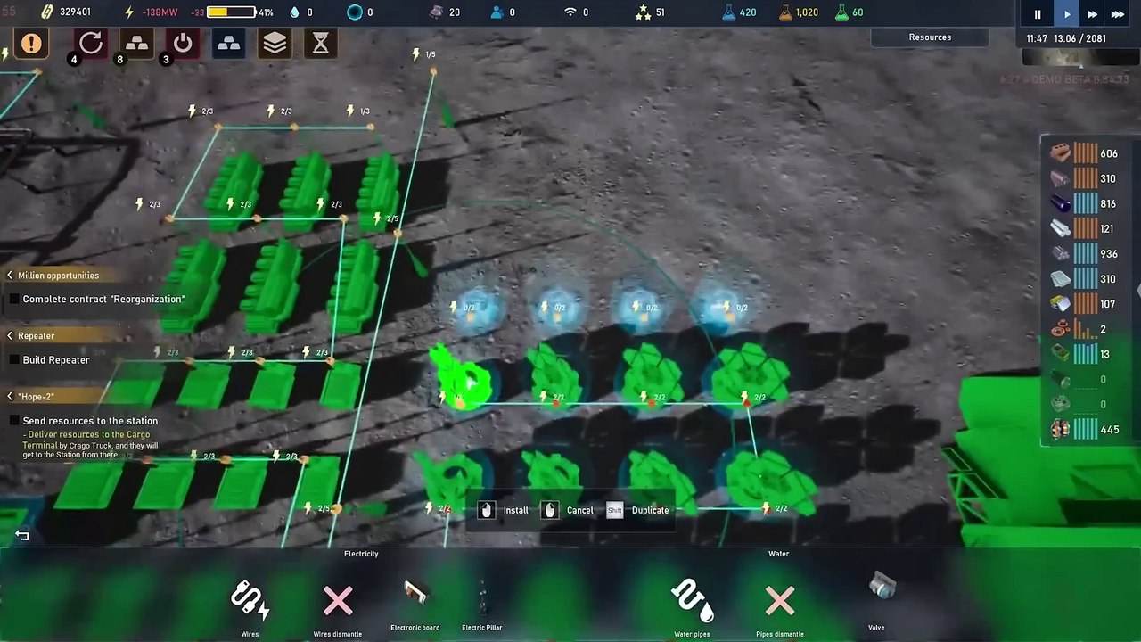 Das Aufbauspiel The Crust meldet sich mit neuem Gameplay vom Mond zurück