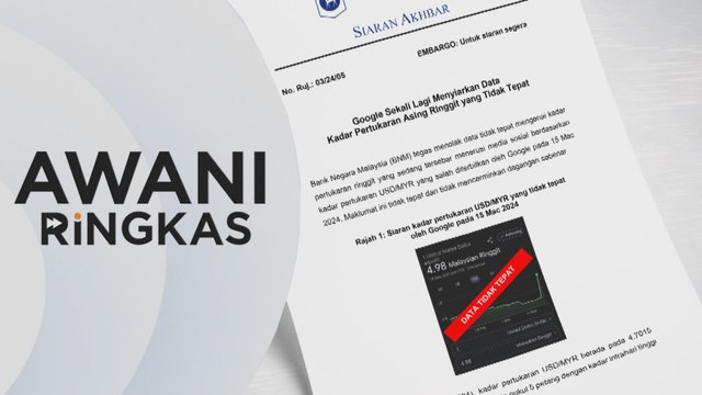 AWANI Ringkas: Kadar pertukaran ringgit