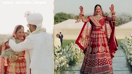 Download Video: Priyanka Chopra congratulates cousin Meera Chopra on her wedding with Rakshit Kejriwal!