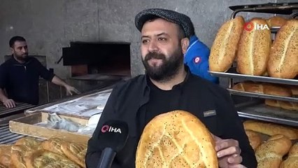 Fırında çalışan işçilerin zorlu Ramazan mesaisi