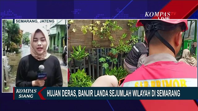 Kendaraan Besar Sudah Bisa Melintas, Banjir di Jalan Raya Panturan Kaligawe Semarang Mulai Surut!