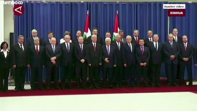 Presiden Palestina Mahmoud Abbas Menunjuk Perdana Menteri Baru