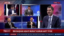 İşte aradaki fark! Murat Kurum Akit TV’de son anketleri açıkladı