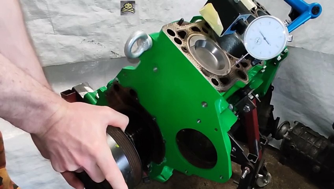 Kolben OT Ventil UT Freiläufer Test