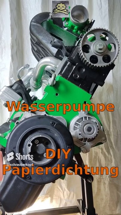Wasserpumpe DIY Dichtung .. auch T4 ACV WaPu