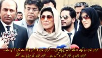 عمران خان پر تمام کیس بوگس ہے | People ask how will Imran Khan be released... Imran Khan case has come to the High Court... All the cases against Imran Khan are bogus... Aleema Khan conversation with the media.