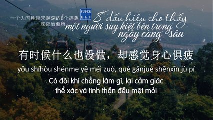 8 dấu hiệu cho thấy một người suy kiệt bên trong ngày càng sâu