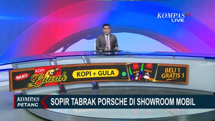 Sopir Mabuk Tabrak Porsche Seharga Rp9 Miliar di Showroom Mobil PIK