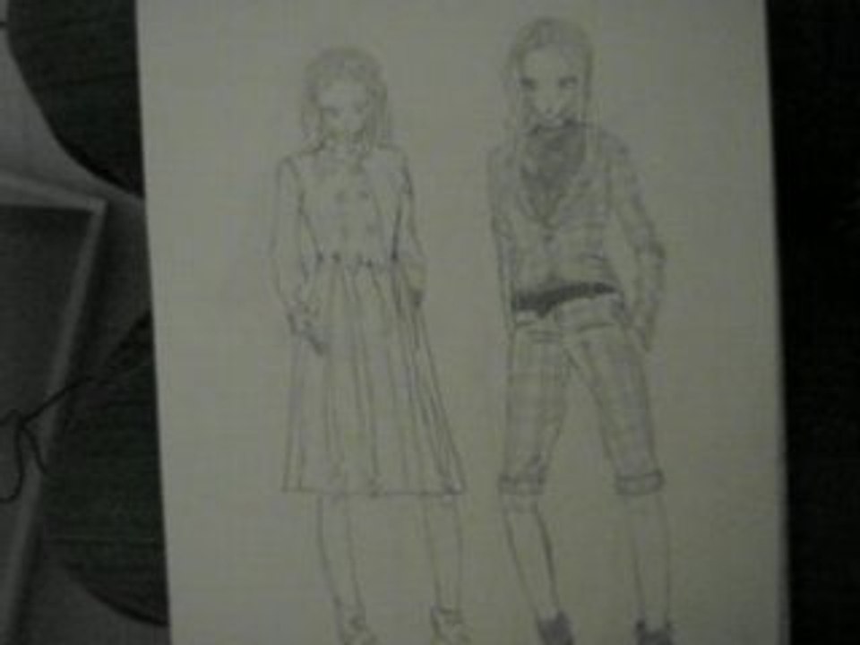 Dessins "défilé de mode"