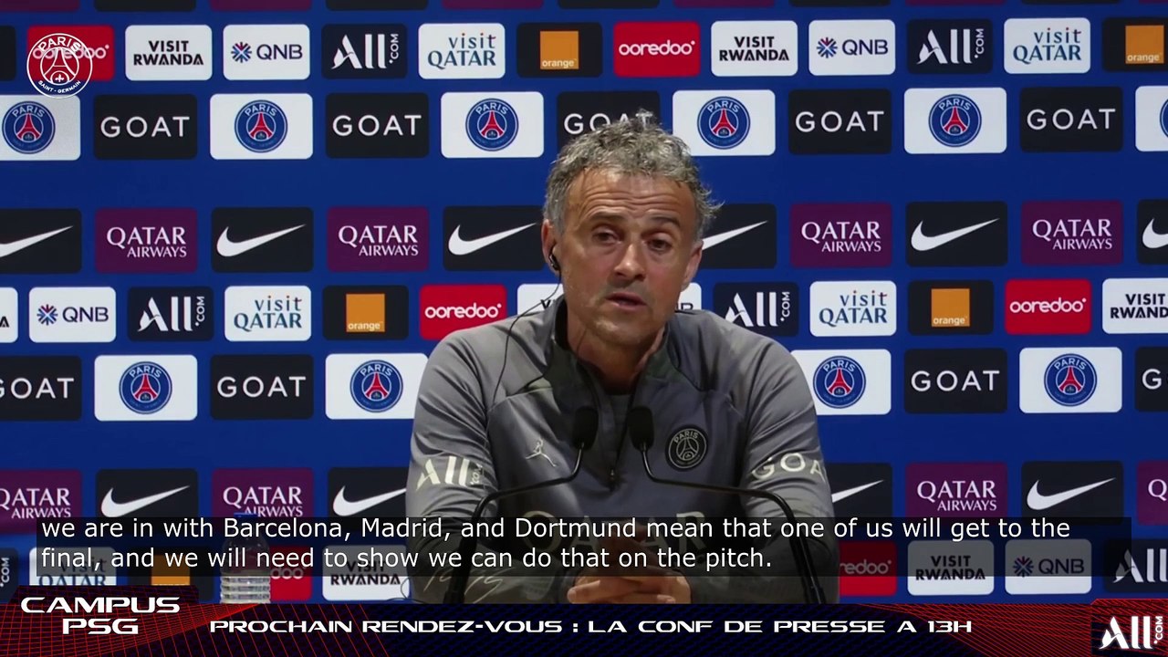 R️eplay : Montpellier HSC - Paris Saint-Germain : la conf de presse de Luis Enrique