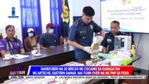 20 bricks ng cocaine na narekober sa karagatan ng Arteche, Eastern Samar, nai-turnover na ng PNP sa PDEA
