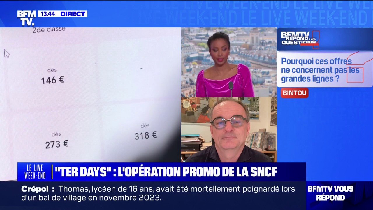 "TER DAYS": pourquoi les offres de la SNCF ne concernent pas les grandes lignes ? BFMTV répond à vos questions