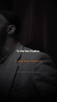 This message is for Non Muslims - Khalid Yasin