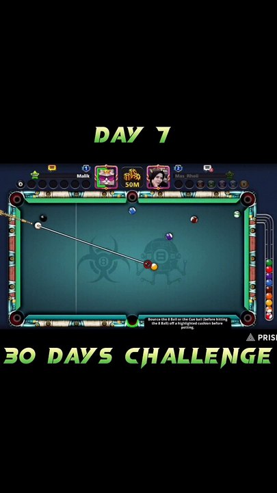 8 Ball Pool Shorts - Day 7/30 Days Challenge #ytshorts #shorts #8ballpool #viral #viralvideo