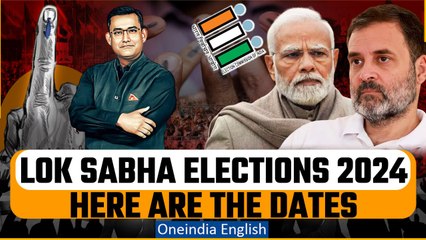 Descargar video: Lok Sabha Elections to be held in 7 phases | Here are all the Details | Oneindia News