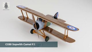 COBI Great War | 2987 --- Sopwith Camel F.1 --- unboxing and pure build --- part 2