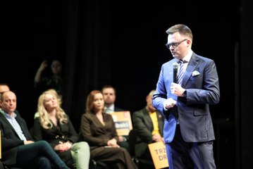 Szymon Hołownia w Poznaniu