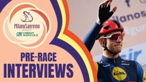 Milano-Sanremo 2024 | Pre-race interviews