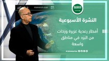 السعودية | النشرة الأسبوعية:  أمطار رعدية غزيرة وزخات من البَرَد في مناطق واسعة