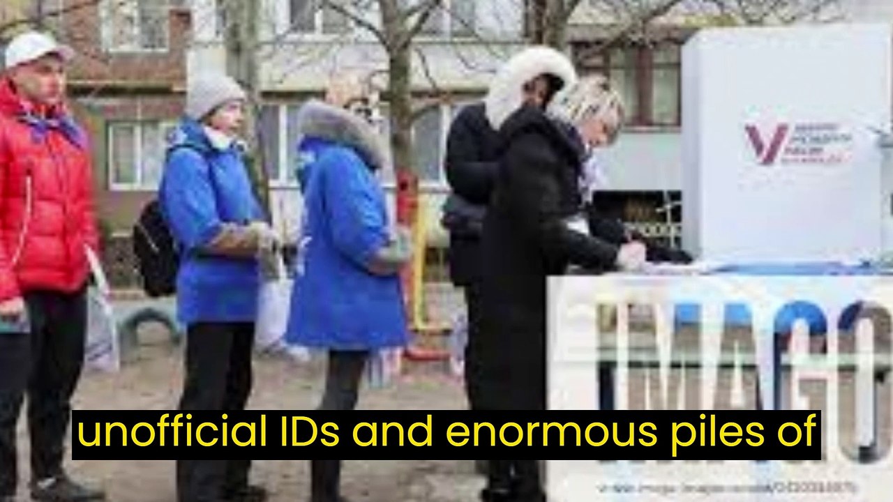 At gunpoint, Ukrainians in occupied regions back Putin in Russia’s election