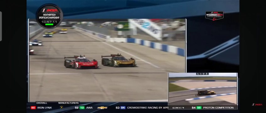 IMSA 2024 12H Sebring Race Bourdais Great Move Takes Lead