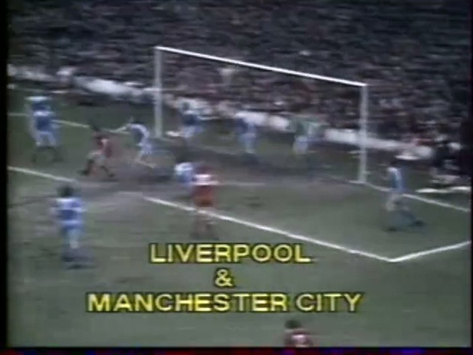 LIVERPOOL  - MANCHESTER.CITY  -  1977  -  SAISON 1976/1977 -